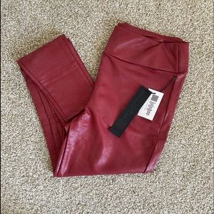 BNWT Lularoe Faux Leather Leggings!
